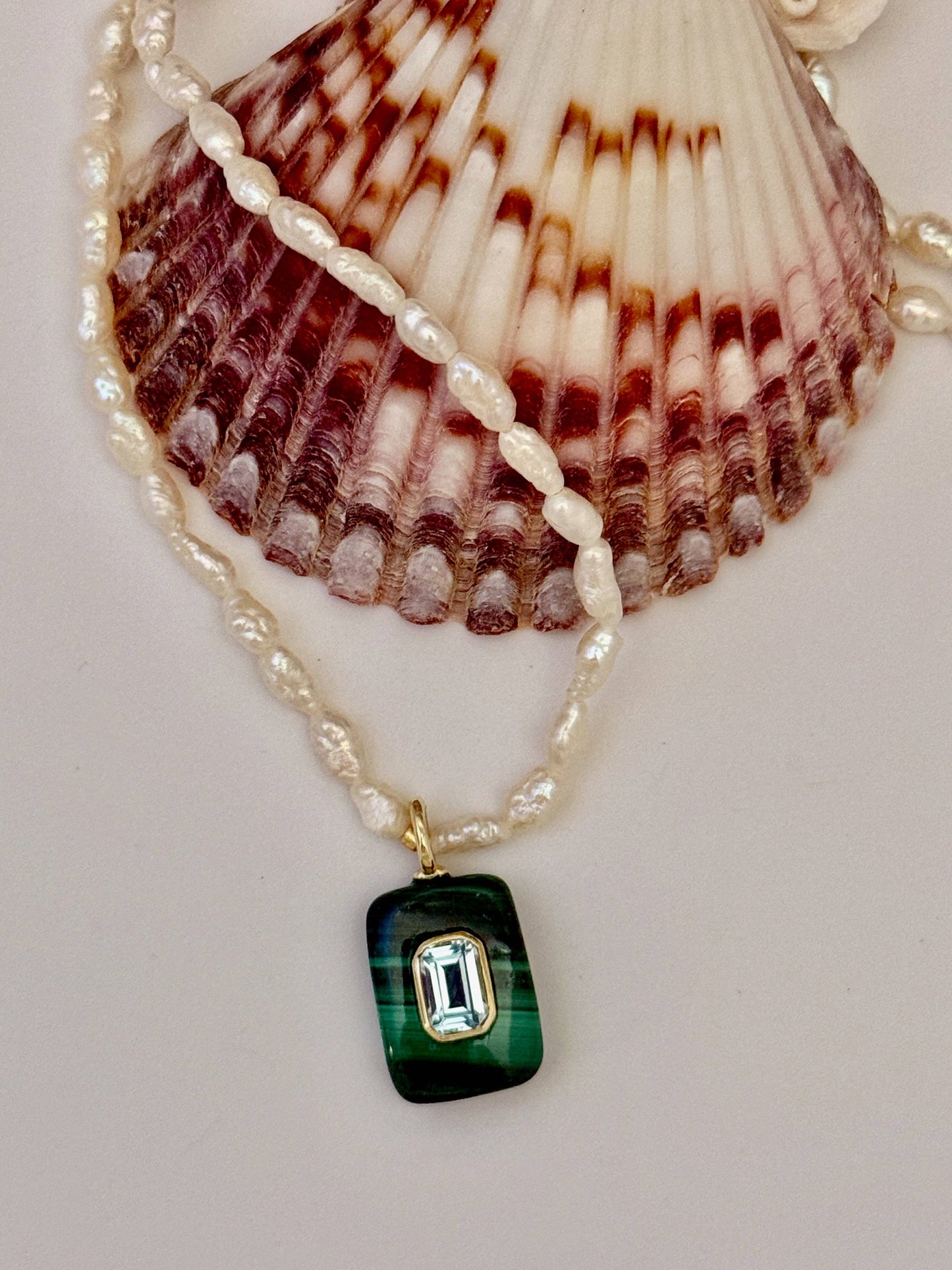 Summer Necklace: Pearls