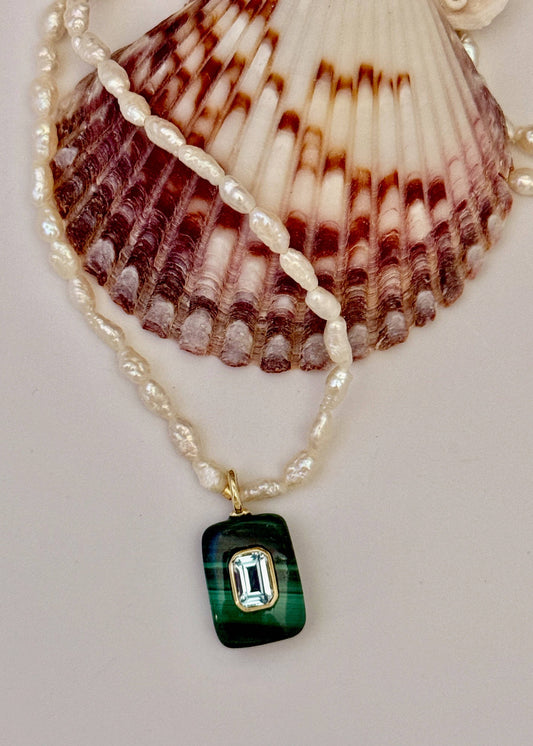Summer Necklace: Pearls