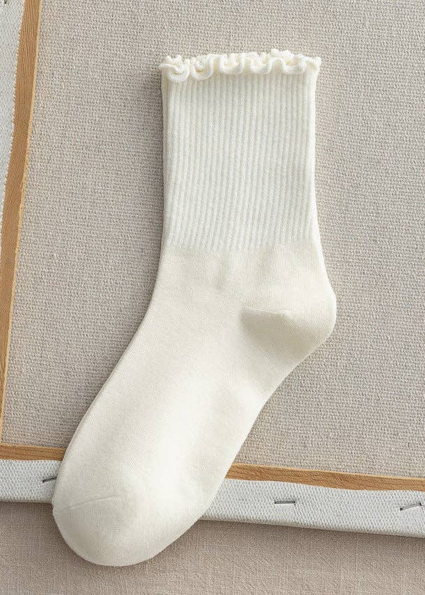 Flounce Edge Socks