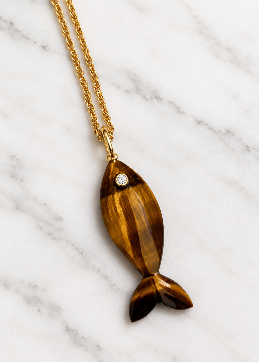 Eileen Necklace: Chain / 18"