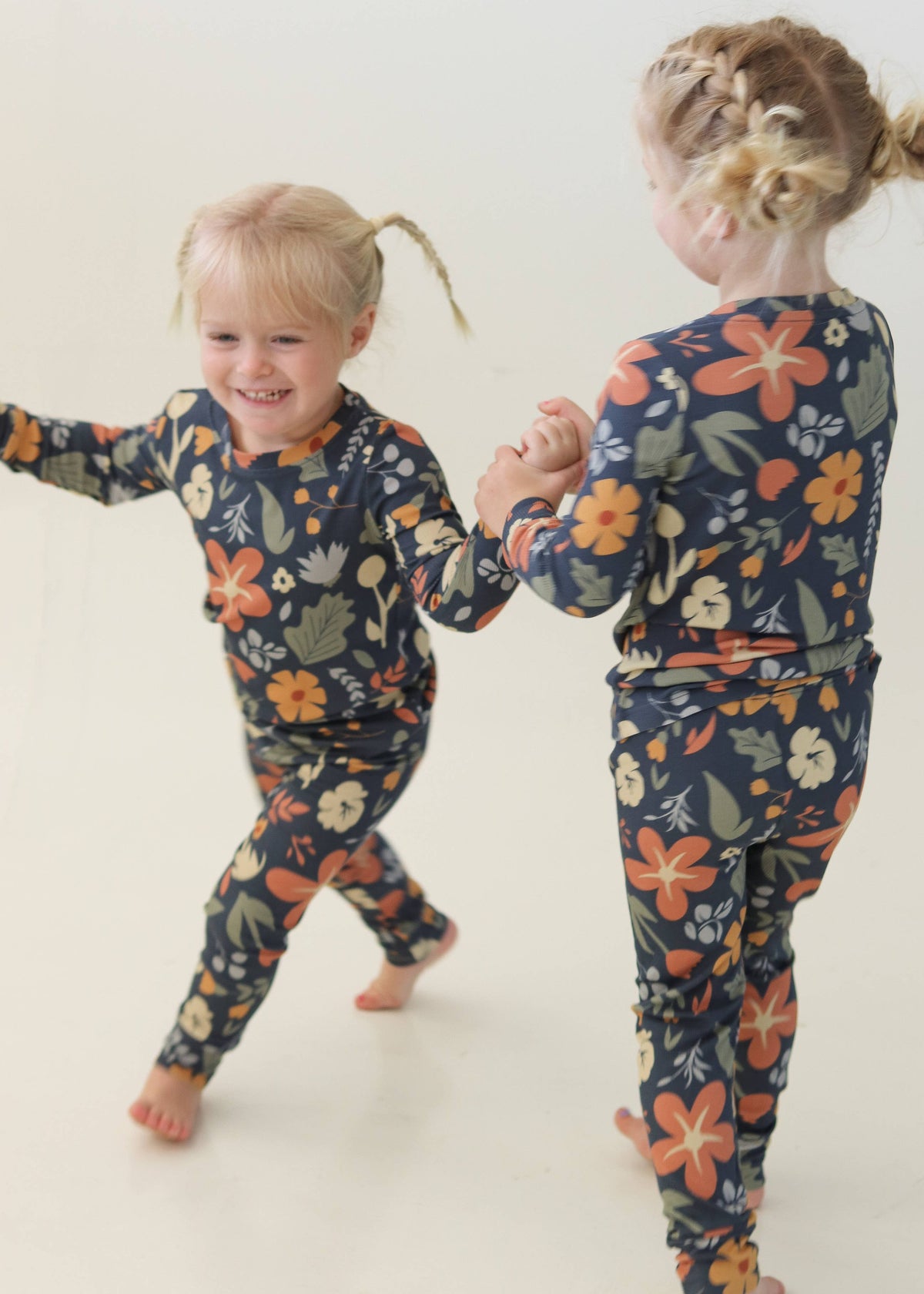 Falling Leaves Two-Piece Pajamas