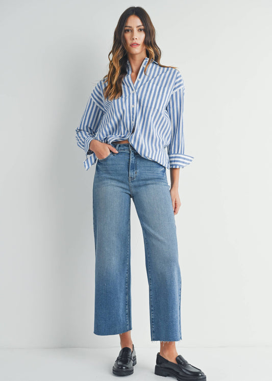 Wide Leg Straight Leg