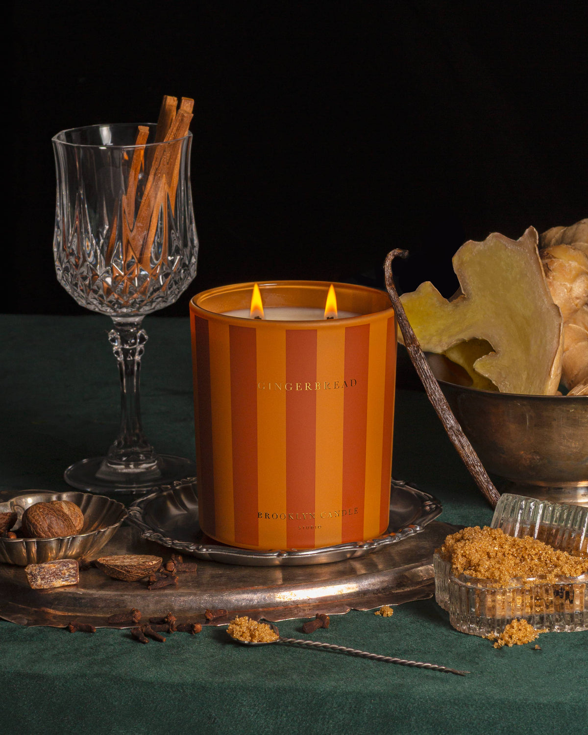 Gingerbread Candle