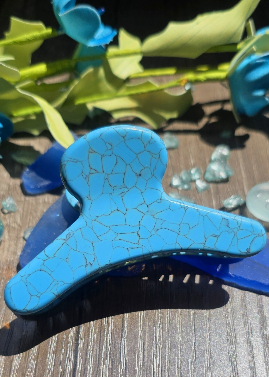 Turquoise Hair Clip