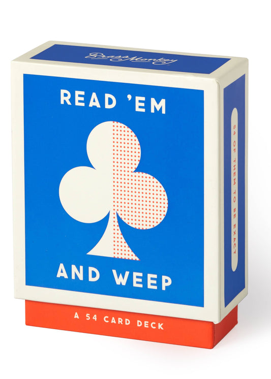 Brass Monkey Read Em and Weep Playing Card Set