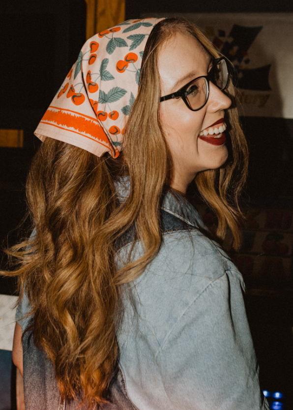 No. 077 Cherry Bandana