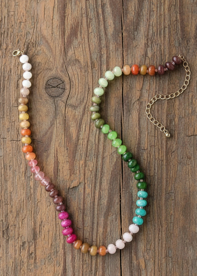 Agate Bead Necklace-31 Flavors