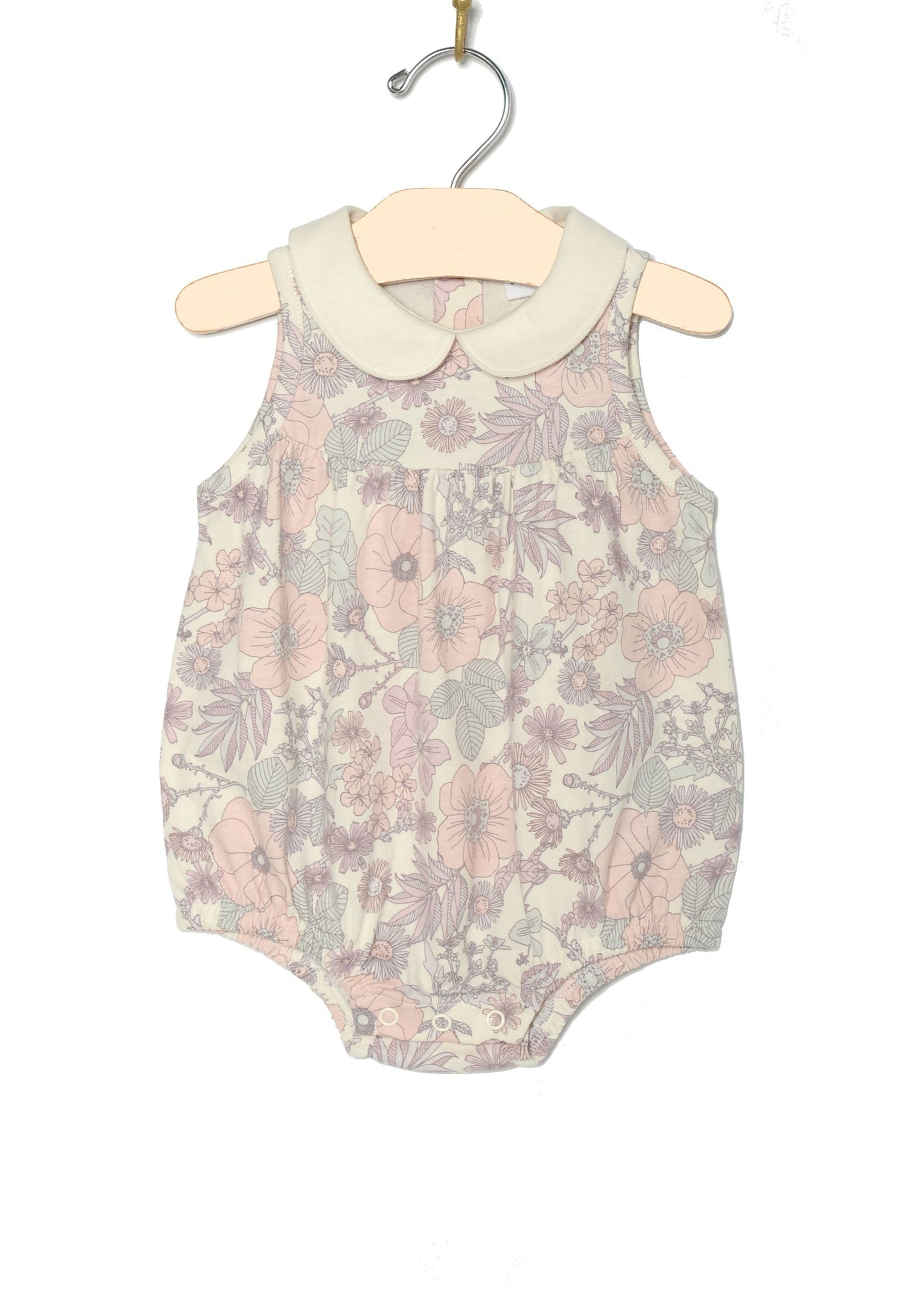 Vintage Floral Romper