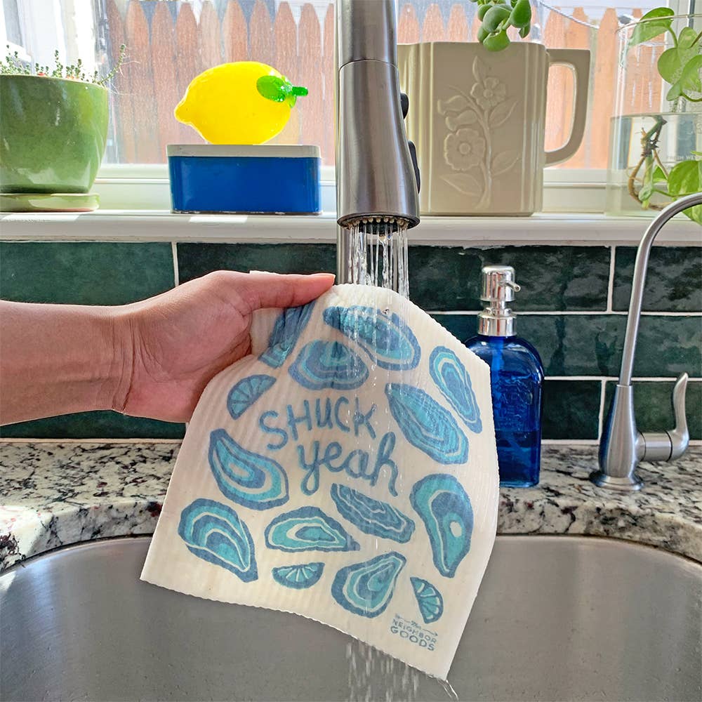 Oyster Sponge Cloth