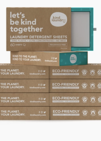 Zero Waste Laundry Detergent Sheets