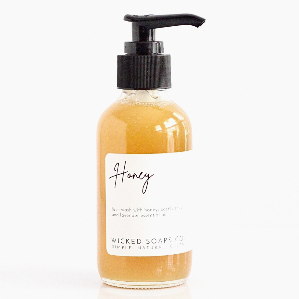 Honey Face Wash-Great for Acne Prone Skin