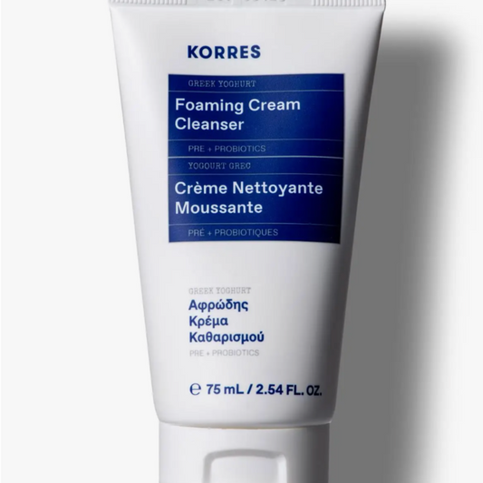 Greek Yoghurt Foaming Cream Cleanser-Great for All Skin Tops